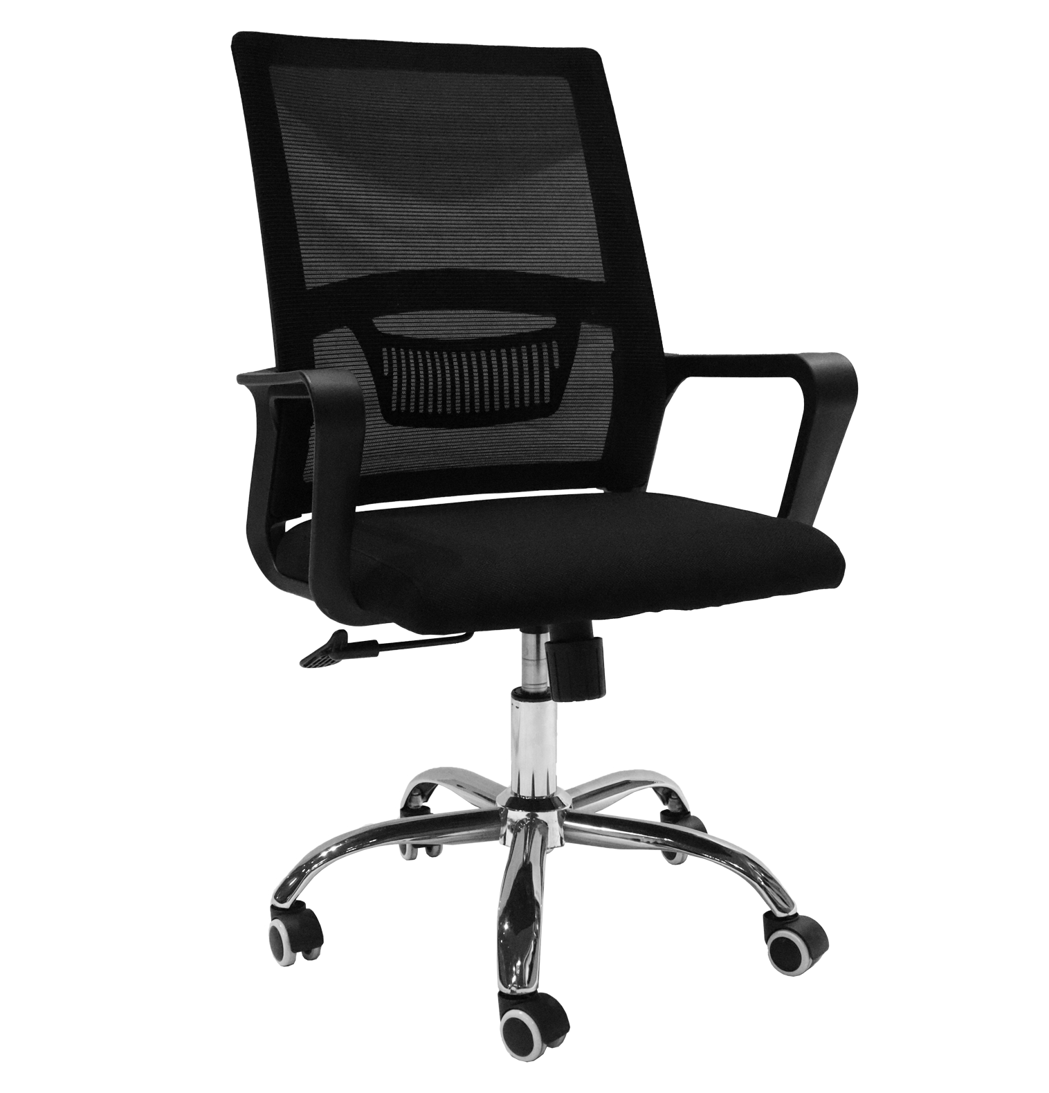 Xodimlar uchun ofis kreslo MONOCHROME ECO, qora