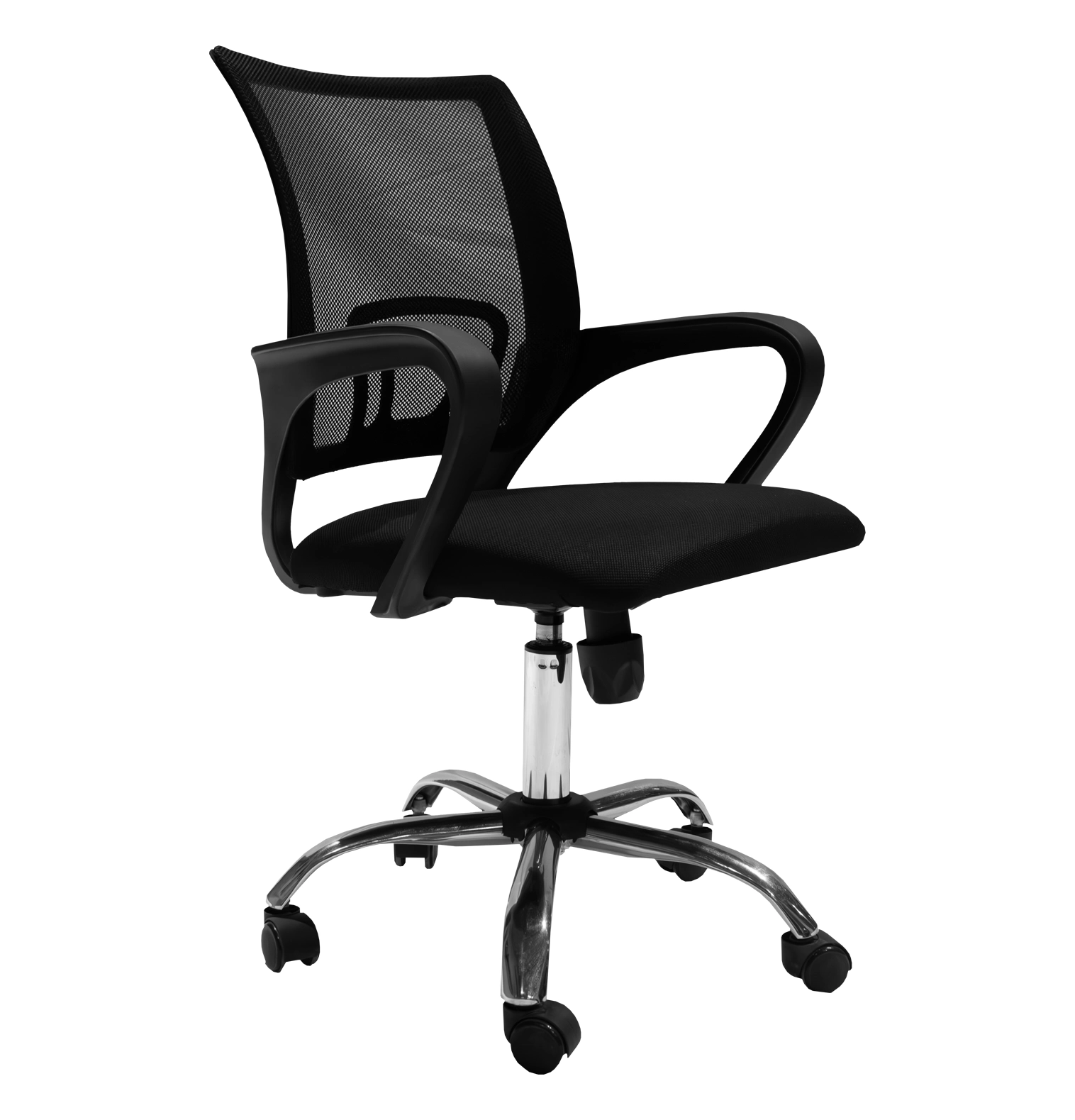 Xodimlar uchun ofis kreslo SOLO ECO, qora